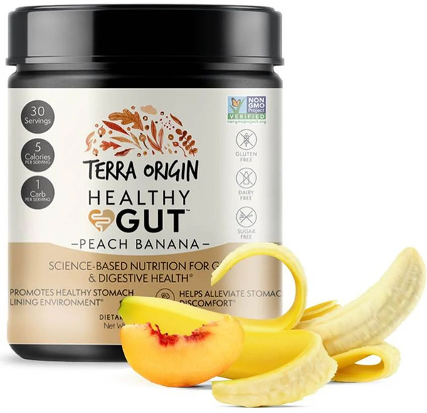 Terra Origin Gut Health Supplement: Peach & Banana (234g)