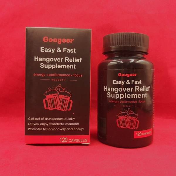 Googeer Hangover Capsules (120 Count)