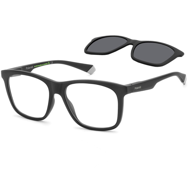 Polaroid PLD 2148/CS O6W M9 Sunglasses with Clip-On Polarized Lenses