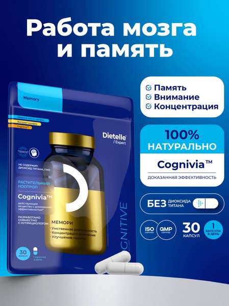 Cognivia™ Memory Support: Enhanced Focus, Concentration & Memory