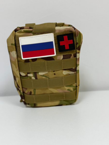 First-Aid Kit: One Bag, One Cross Patch
