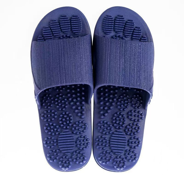 Massage Slippers, Dark Blue, Sizes 10-11
