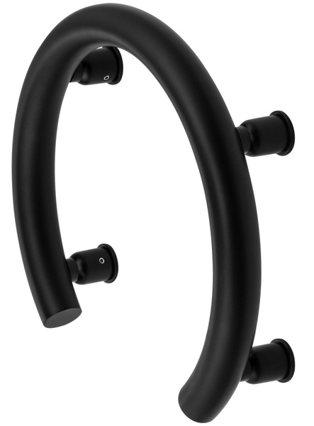 Deante VITAL Black Matte U-Shaped Bathroom Grab Bar