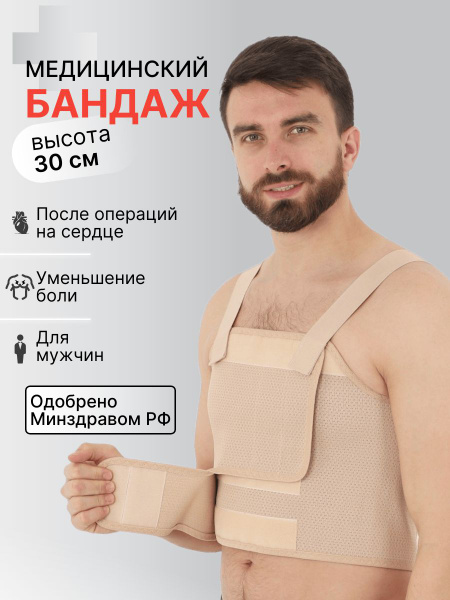 Post-Surgery Breast Support Bandage & Corset