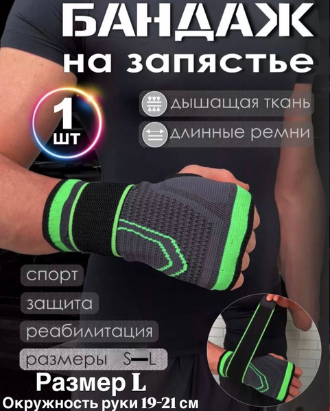 Premium Wrist Brace & Support: Post-Surgery Splint, Size L