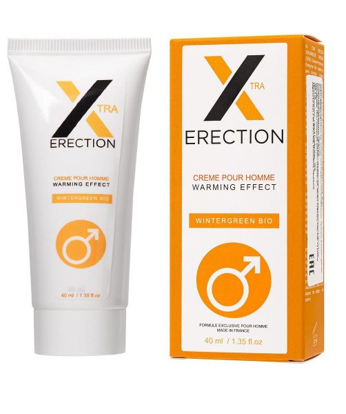 RUF Xtra Erection Cream: 40ml Stimulating Cream for Men