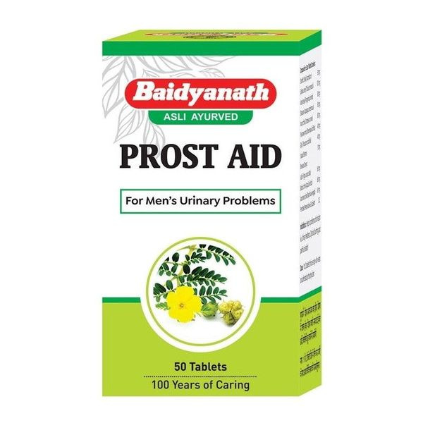 Baidyanath Prost Aid Tablets for Men's Potency (50 Tablets)