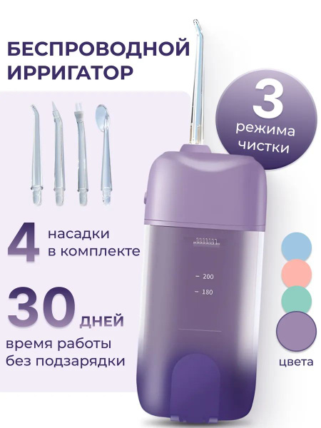 Portable Oral Irrigator for Teeth