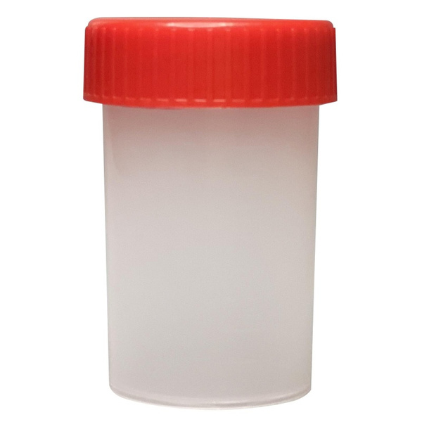 60ml Non-Sterile Biospecimen Collection Container (500 pcs) - Plastilab (KOP-600)