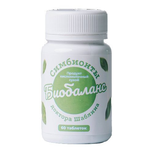 Dr. Shablin's Biobalance Symbiotic Supplement - 60 Tablets