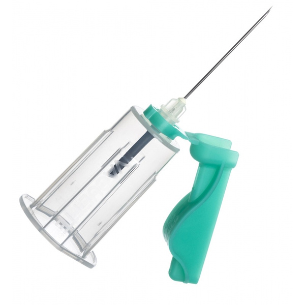 Vacuette 21G Double-Ended Medical Needle (Green, 30 Pack)