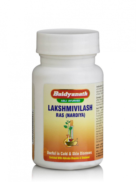 Baidyanath Laxmi Vilas Ras Tablets (40 Count)