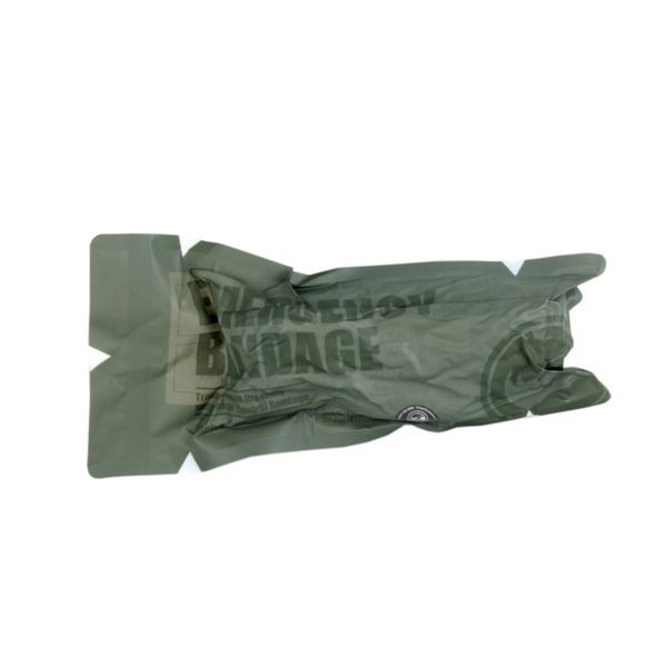 Rhino Rescue 15cm Compression Bandage - Grey - Professional-Grade Hemostatic Dressing