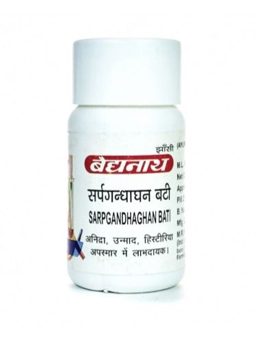 Baidyanath Sarpgandhaghan Bati Tablets (10g, 30-40 Tablets)
