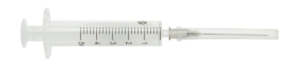 Sterile 5ml Syringes (10 Pack) with 0.7x40mm Import Needles