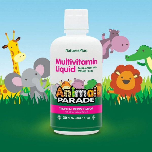 Nature's Plus Animal Parade Multivitamin Liquid (887ml)