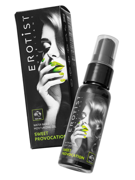 Erotist Sweet Provocation: Kiwi, Pomegranate & Apple Edible Gel (30ml)
