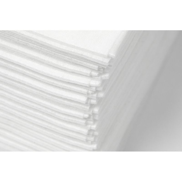 Bulk Spunlace Wipes, 45x90cm, White, 50gsm, 50 Pack