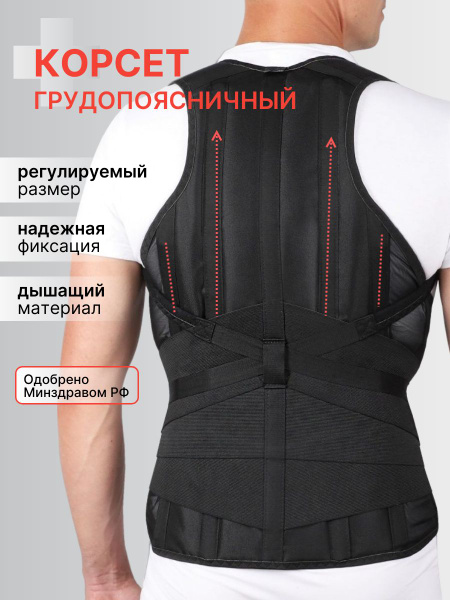 Lumbar Support Brace: Orthopedic Back Support