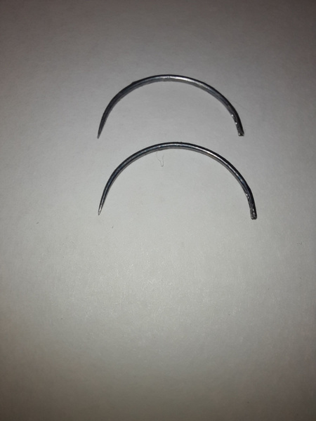 Surgical Needle 4A1-0.8 x 30mm Round Point (2 Pack)