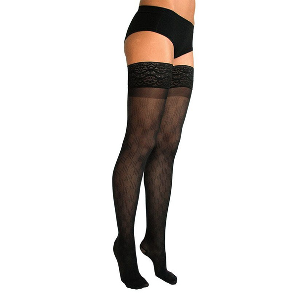 Black Compression Stockings, Class 1 Compression - ORTO