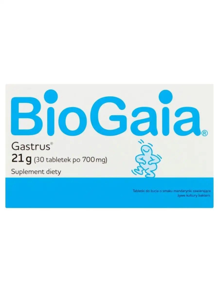 BioGaia Gastrus Probiotic: 30 Chewable Tablets
