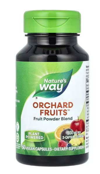Nature's Way Orchard Fruit Blend: 60 Veggie Caps, Antioxidant, Immune & Digestive Support