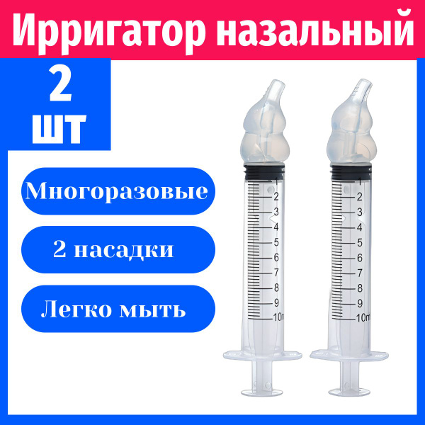 Nasal Irrigation Syringe: Sinus Rinse & Cold Relief