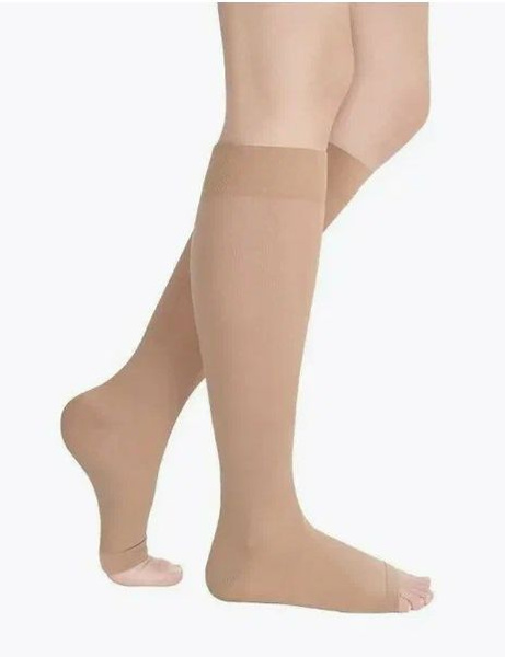 Compression Socks, Grey, Class 1 Compression