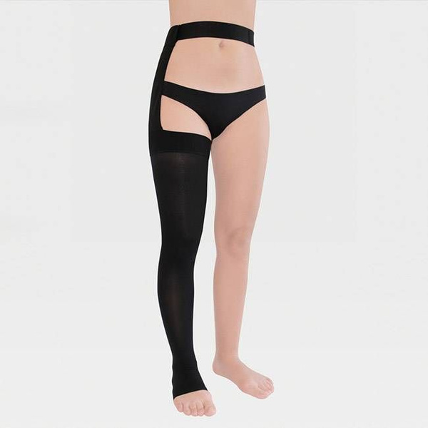 Luomma Idealista Black Compression Stockings (Class 2)