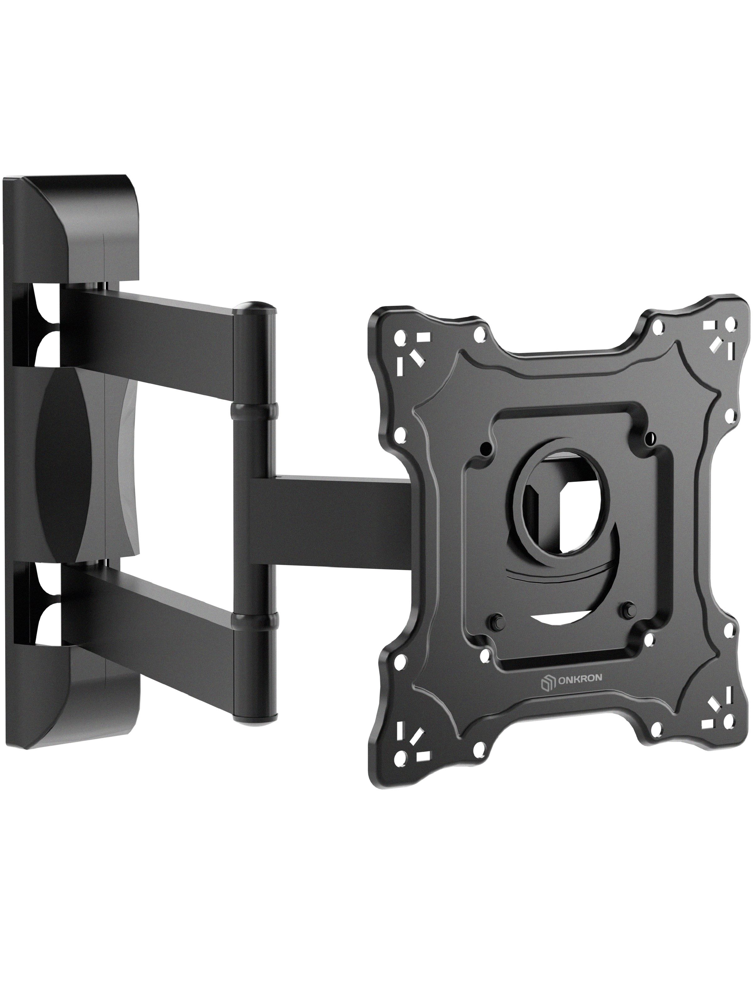 ONKRON M4S Tilt and Swivel TV Wall Mount (17"-43", Up to 35kg) - Black
