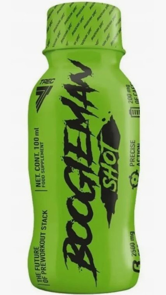 Grapefruit-Lime Pre-Workout Shot (100ml) - 7 Trec Boogieman - Expiry 06/09/25