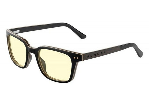 Gunnar Muir Amber Computer Glasses - MUR-12301 Wood Frame