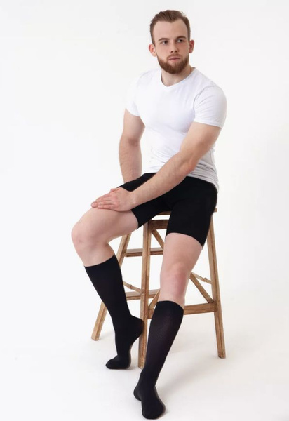 Black Compression Socks - 20-30 mmHg (Class 2)