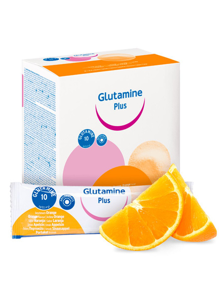 Glutamine Plus Orange Flavored Enteral Nutrition Sachets (30 Pack)