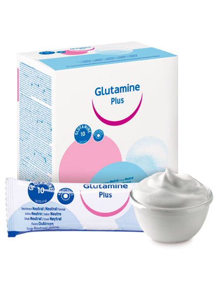 Glutamine Plus Enteral Nutrition: 30 Sachets, Neutral Taste