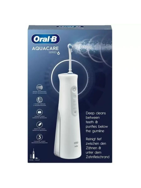 Oral-B AquaCare Series 6 Water Flosser Set