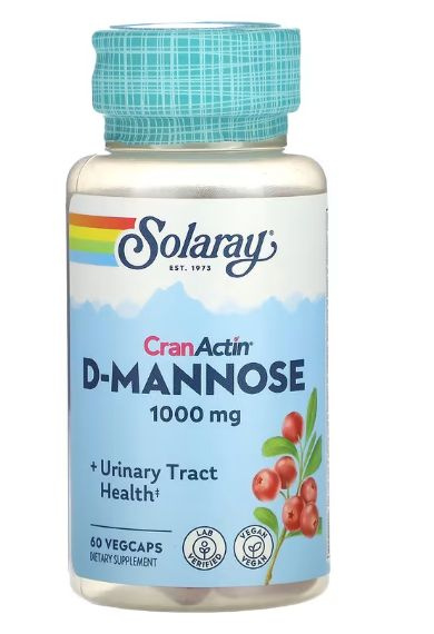 D-Mannose & Elderberry 1000mg (60 Capsules) - Urinary Tract Support