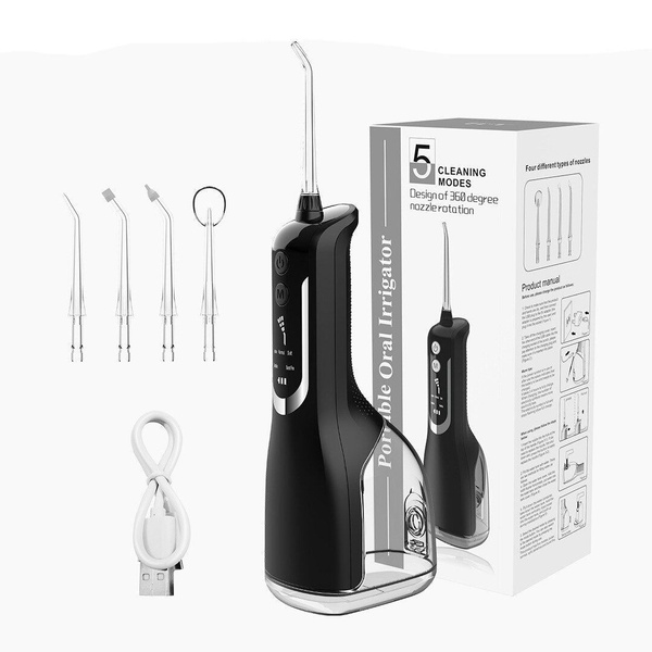 Portable Water Flosser with 4 Tips - JIANG-frera