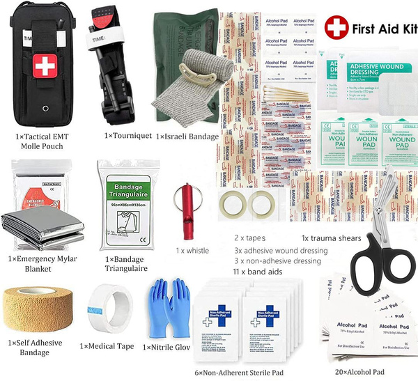 First-Aid Kit for Hiking & Camping