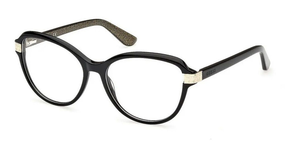 Guess GUS 2955 001 Black Cat Eye Sunglasses for Women