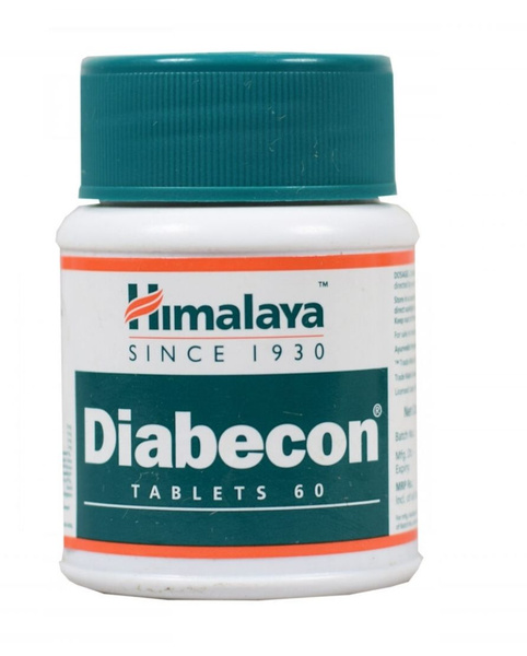 Himalaya Diabecon Tablets (2 Pack, 60 Tablets Total)