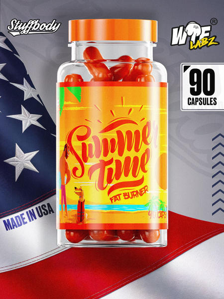 Summer Body Fat Burner: 90 Capsules Weight Loss Supplement