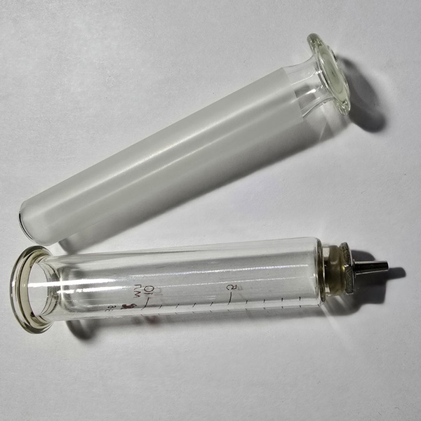 Reusable 10ml Glass Syringe with 2 Needles