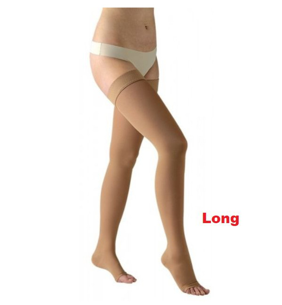 Avicenum 360 Beige Compression Stockings (Class 2, 1 Pair)