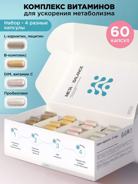 MixVit Weight Loss Vitamins & Supplements: 60 Capsules with Vitamin C & L-Carnitine