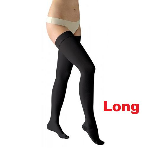 Avicenum PHLEBO 360 Long Black Compression Stockings (Class 2, 1 Pair)