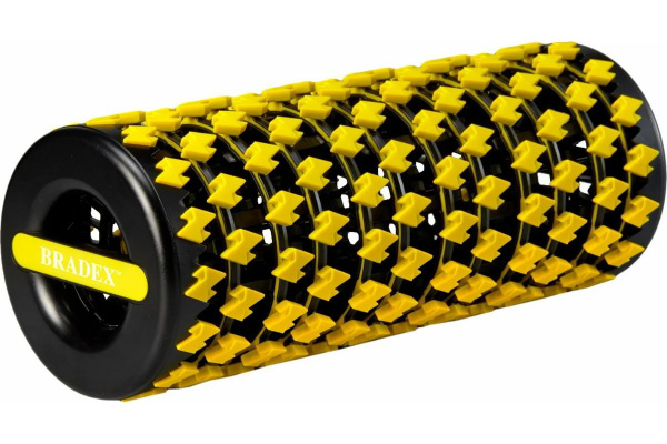 Yellow 35cm Massage Roller - Durable ABS Plastic