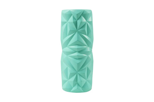 Mint Green & Gray Textured Foam Roller (32.5cm)