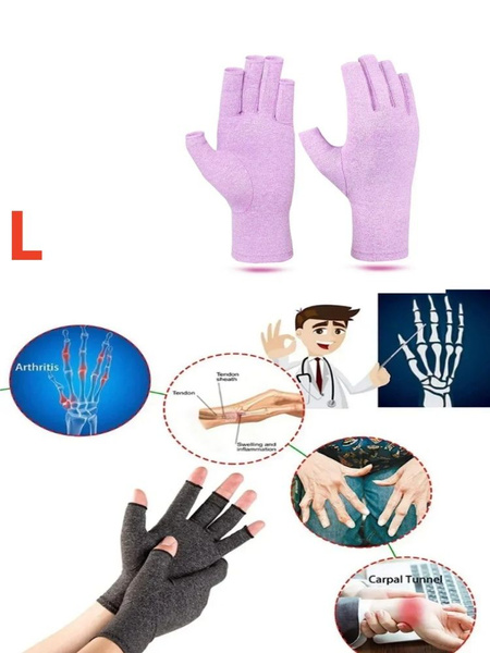 Outdoor Half Finger Gloves: Cycling, Pressure & Joint Protection (1 Pair)